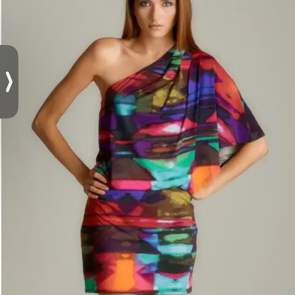 Jessica Simpson One Shoulder Mini Dress